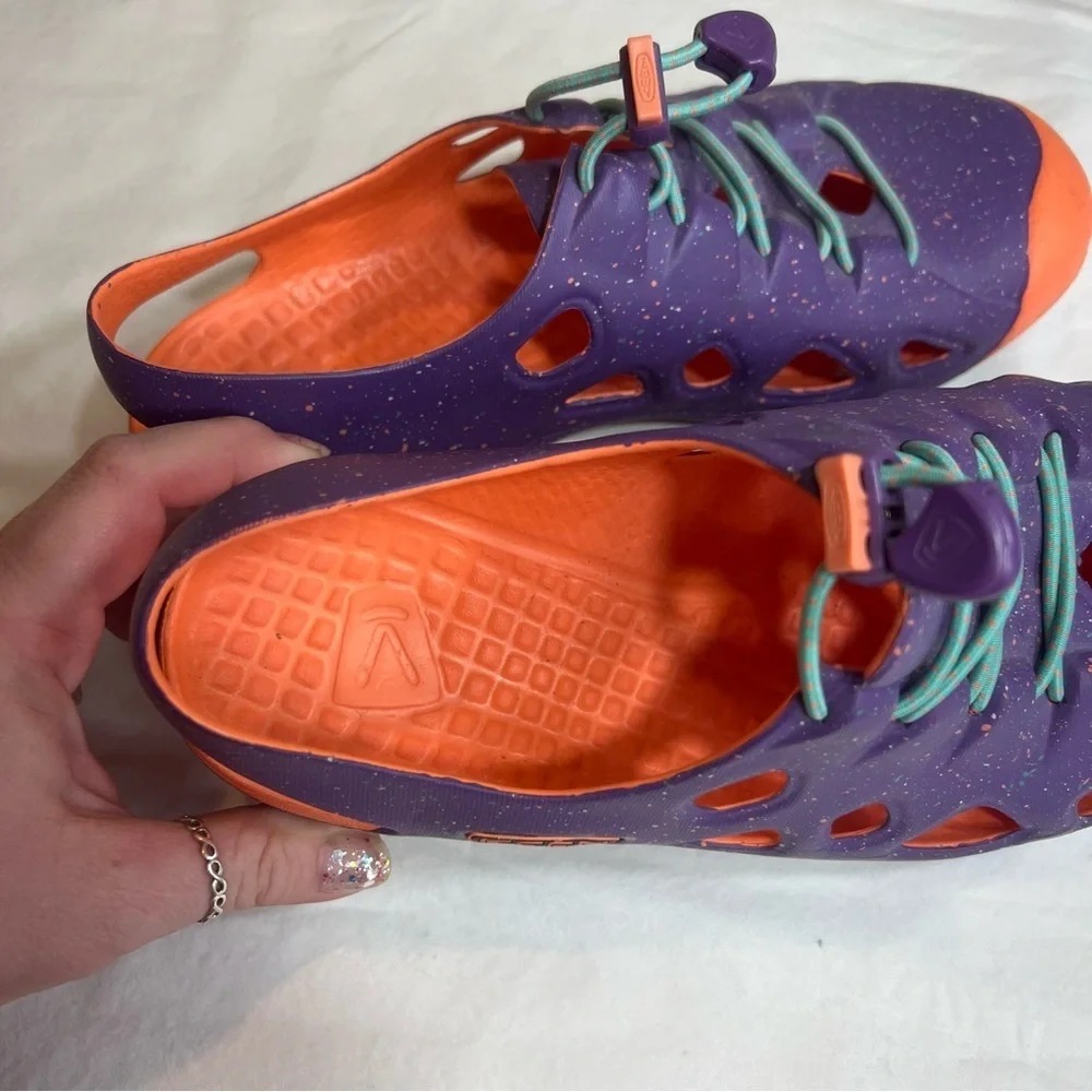 Keen Rio Purple and Orange Water Shoes size 6